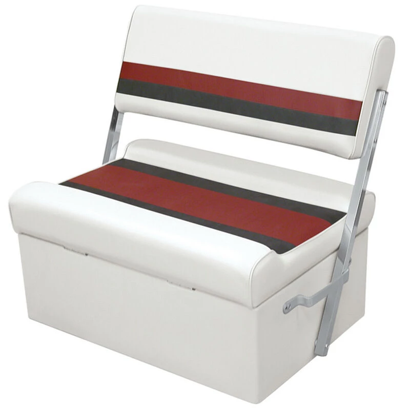 WISE SEATING Flip-Flop Seat - White/Red/Charcoal 1 WISE SEATING Flip-Flop Seat - White/Red/Charcoal
