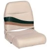 WISE SEATING Premium Boat Seat, Jade/Fawn