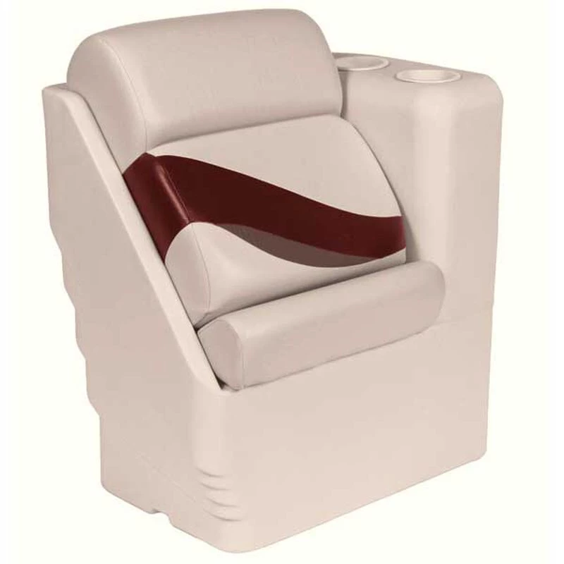WISE SEATING Premium Right Lean Back Recliner, Wineberry/Manatee 1 WISE SEATING Premium Right Lean Back Recliner, Wineberry/Manatee
