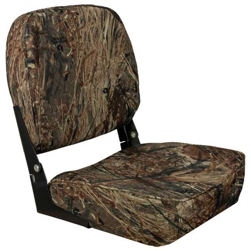 SPRINGFIELD Low Back Folding Coach Seat, Mossy Oak Duck Blind 1 SPRINGFIELD Low Back Folding Coach Seat, Mossy Oak Duck Blind