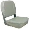 SPRINGFIELD Low Back Folding Coach Seat, Gray