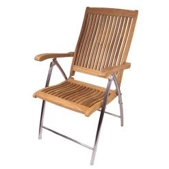 SEATEAK Windrift Teak Folding Deck Chair