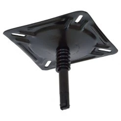 SPRINGFIELD 7" X 7" KingPin™ Seat Mount with Spring, E-Coat Finish