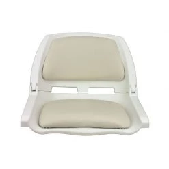 SPRINGFIELD Traveler Folding Seat, White Upholstery With White Shell 7 SPRINGFIELD Traveler Folding Seat, White Upholstery With White Shell -Boat Seating Sales Shop 17071465 1500