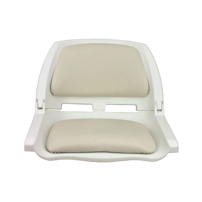 SPRINGFIELD Traveler Folding Seat, White Upholstery With White Shell 4 SPRINGFIELD Traveler Folding Seat, White Upholstery With White Shell - Image 4