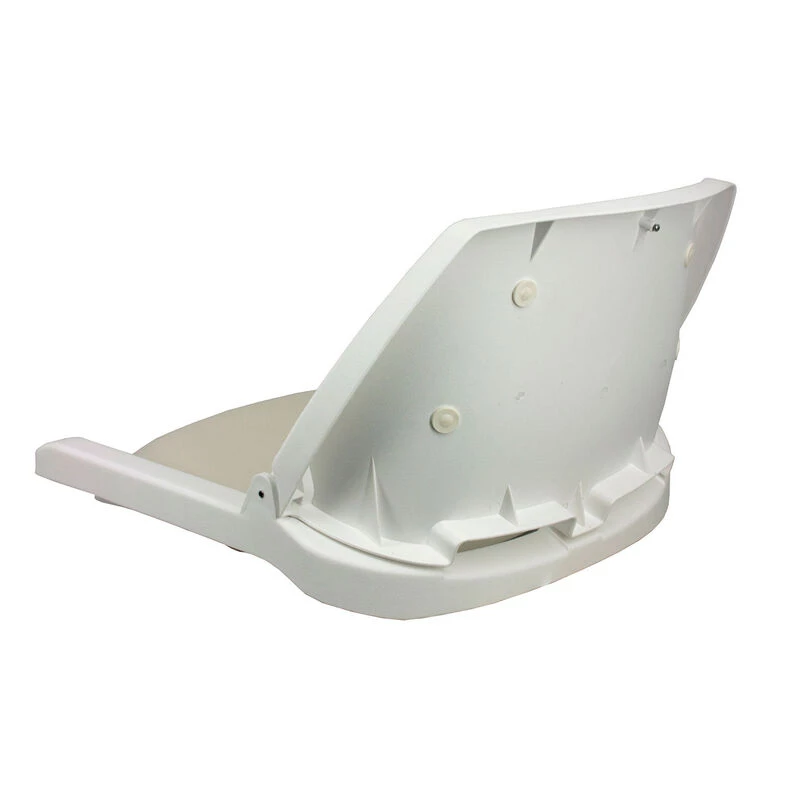 SPRINGFIELD Traveler Folding Seat, White Upholstery With White Shell 2 SPRINGFIELD Traveler Folding Seat, White Upholstery With White Shell - Image 2