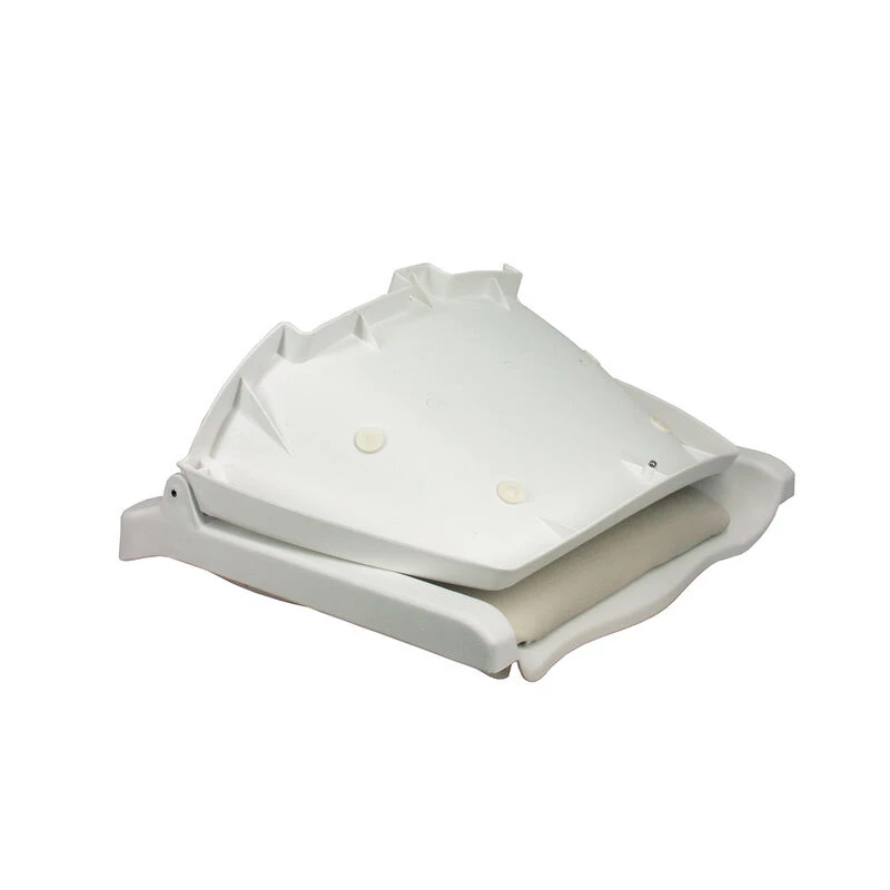 SPRINGFIELD Traveler Folding Seat, White Upholstery With White Shell 1 SPRINGFIELD Traveler Folding Seat, White Upholstery With White Shell