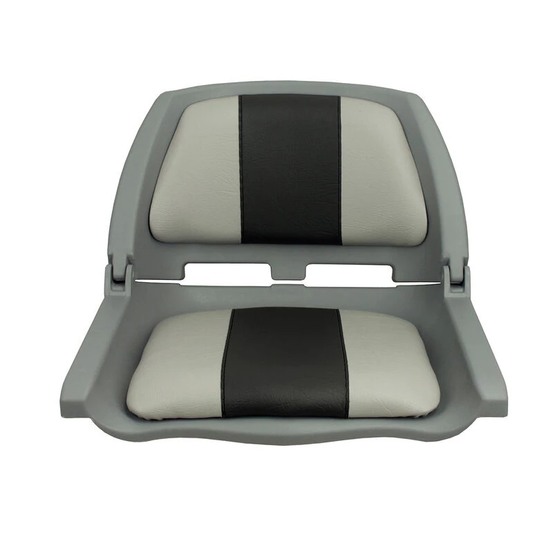 SPRINGFIELD Traveler Folding Seat, Charcoal And Gray Upholstery With Gray Shell 1 SPRINGFIELD Traveler Folding Seat, Charcoal And Gray Upholstery With Gray Shell