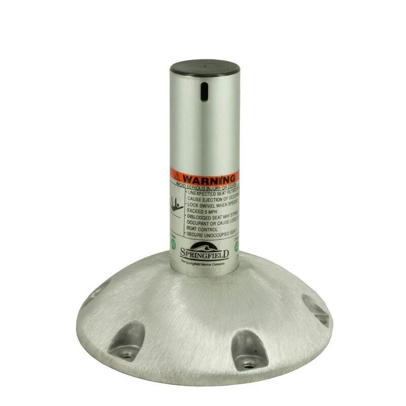 SPRINGFIELD 9" H X 2 3/8" Explorer Fixed Height Locking Pedestal 1 SPRINGFIELD 9" H X 2 3/8" Explorer Fixed Height Locking Pedestal