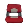 SPRINGFIELD Skipper Folding Seat, Red And Gray Upholstery With Gray Shell