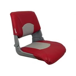 SPRINGFIELD Skipper Folding Seat, Red And Gray Upholstery With Gray Shell 5 SPRINGFIELD Skipper Folding Seat, Red And Gray Upholstery With Gray Shell -Boat Seating Sales Shop 17072893 2 1500