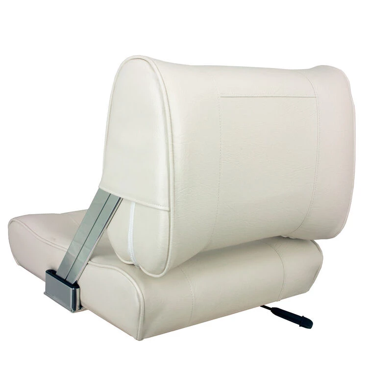 SPRINGFIELD White Flip Back Seat with Slide Mount 2 SPRINGFIELD White Flip Back Seat with Slide Mount - Image 2
