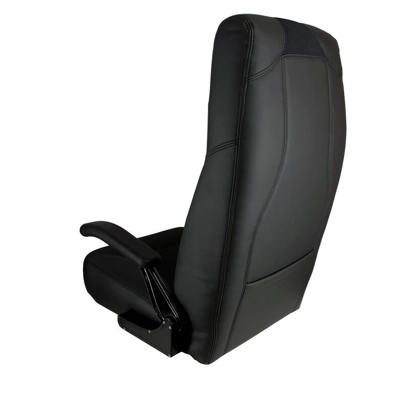 SPRINGFIELD Norwegian Helm Seat with Charcoal and Black Upholstery 3 SPRINGFIELD Norwegian Helm Seat with Charcoal and Black Upholstery - Image 3