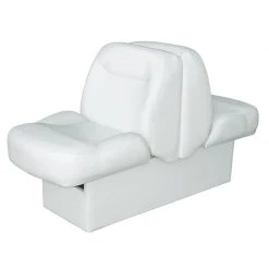 WISE SEATING 10" Base Lounge with Z-Bar, White