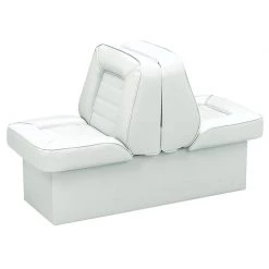 WISE SEATING 10" Base Lounge Seat, White