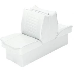 WISE SEATING 8" Base Lounge Seat, White