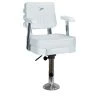 WISE SEATING Ladder Back Helm Chair with WP21-374 Pedestal