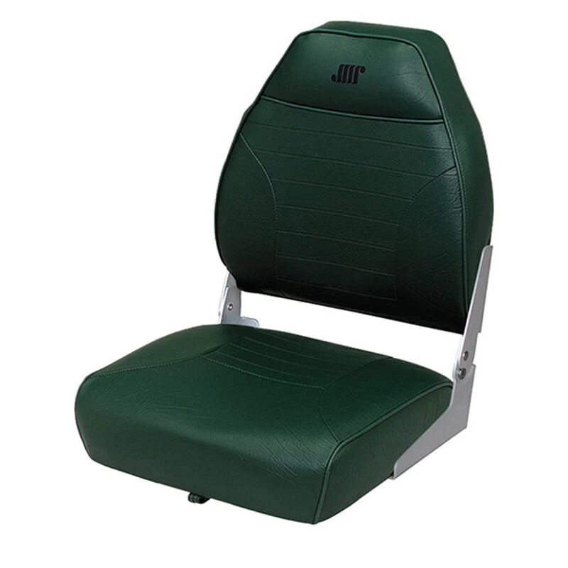 WISE SEATING High-Back Boat Seat, Green 1 WISE SEATING High-Back Boat Seat, Green