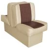 WISE SEATING 10" Base Run-a-Bout Lounge Seat, Sand/Brown