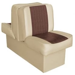 WISE SEATING 10" Base Run-a-Bout Lounge Seat, Sand/Brown
