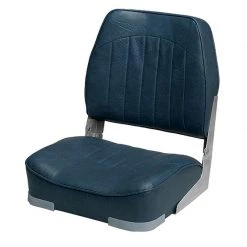 WISE SEATING Low Back Boat Seat, White