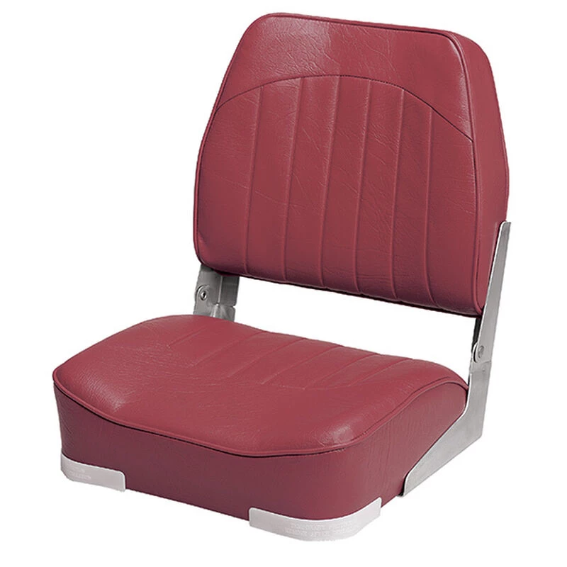 WISE SEATING Low Back Boat Seat, Red 1 WISE SEATING Low Back Boat Seat, Red