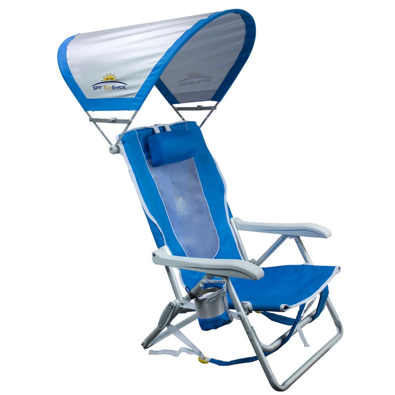 GCI OUTDOOR SunShade™ Backpack Beach Chair 1 GCI OUTDOOR SunShade™ Backpack Beach Chair