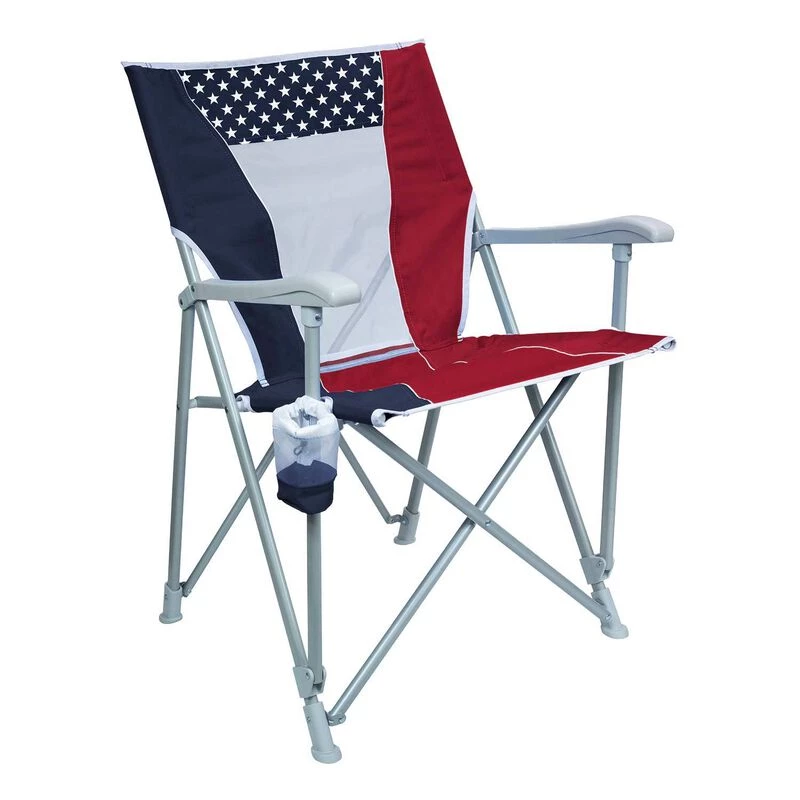GCI OUTDOOR Eazy Chair, Red, White and Blue 1 GCI OUTDOOR Eazy Chair, Red, White and Blue
