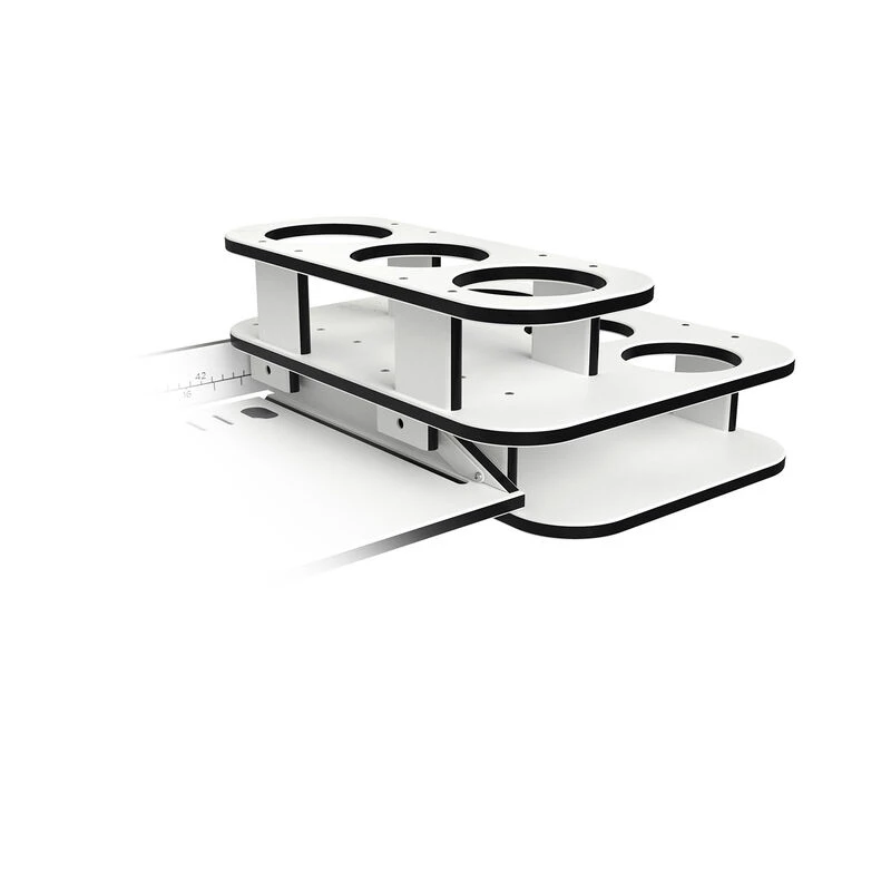 MAGMA Square Double Stack Table Side Caddy 3 MAGMA Square Double Stack Table Side Caddy - Image 3