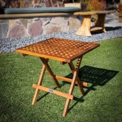 SEATEAK Teak Fold-Away Table -Boat Seating Sales Shop 314948 4 1500