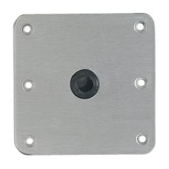 ATTWOOD 7" X 7" Lock-N-Pin Stainless Steel Base Plate