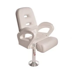TODD Miami Upholstered Flip-Up Helm Chair