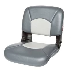 TEMPRESS All-Weather Folding Seat, High Back, Charcoal/Gray -Boat Seating Sales Shop 9409764 3 1500.05092019040032